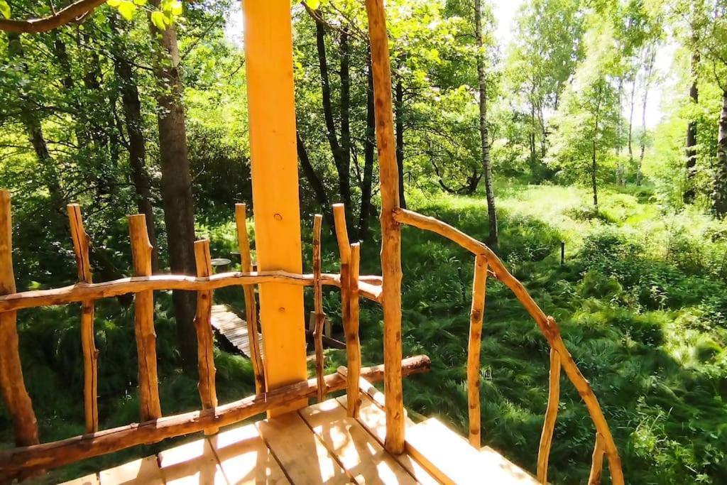 Treehouse Lea Appartement Mikulášovice Buitenkant foto